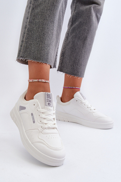 Adidasi femei Big Star MM274354 White