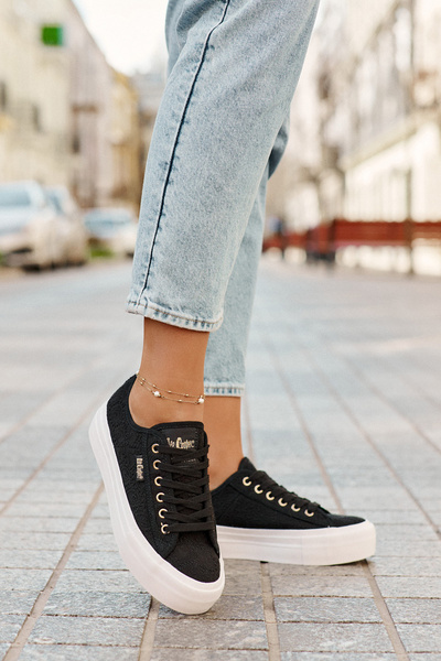 Adidași Femei Cu Dantelă Lee Cooper LCW-25-31-3439L Negri