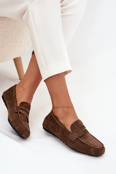 Loafers Mokaszin Női Alacsony Sötétzöld Soreline