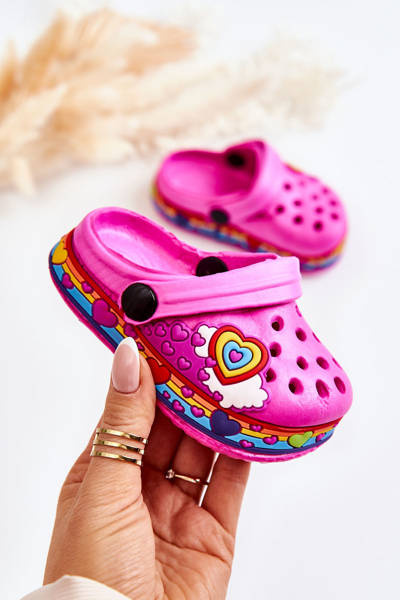 Children's Slippers Foam Crocs Fuchsia Charie