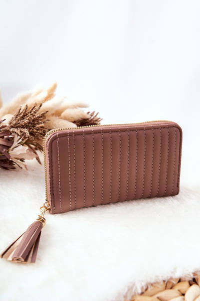 Steppelt pénztárca Tassel Cappucinóval