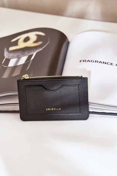 Étui À Cartes Portefeuille Femme Avec Porte-Clés Noir Therinore
