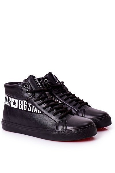 Men's Big Star High Sneakers Black EE174339