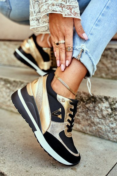 Adidași pentru femei pentru femei Black Gold Isla