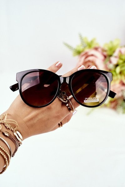 Lunettes de soleil Femme Prius PR-V74 Marron Dégradé