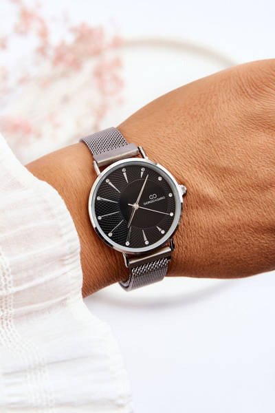 Montre Sur Bracelet Maille Giorgio&Dario Argent