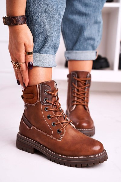 Bottes de travail isolées pour femmes Camel Timber
