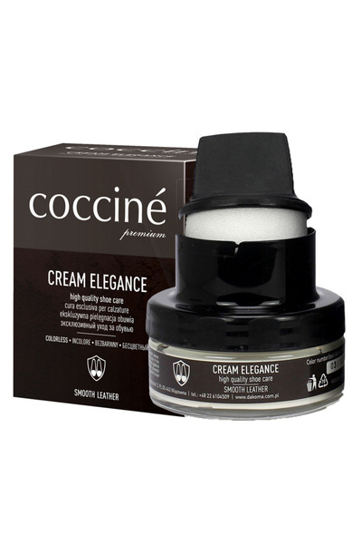 Coccine Cream Elegance Wachs-Paste für Furnierleder