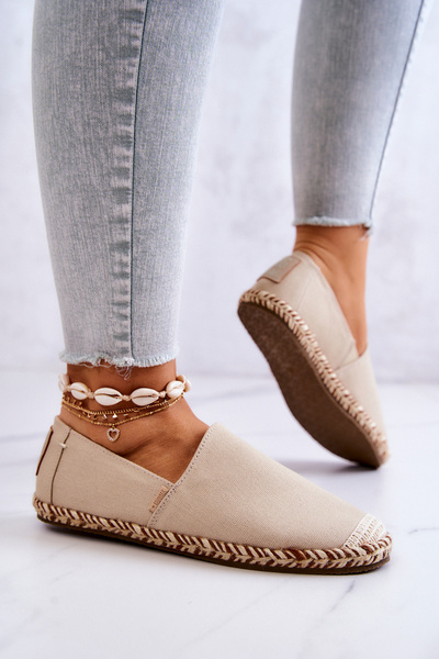Espadrilles à enfiler Big Star JJ274899 Beige