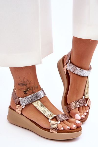 Maciejka Ledersandalen L5186-25 Gold