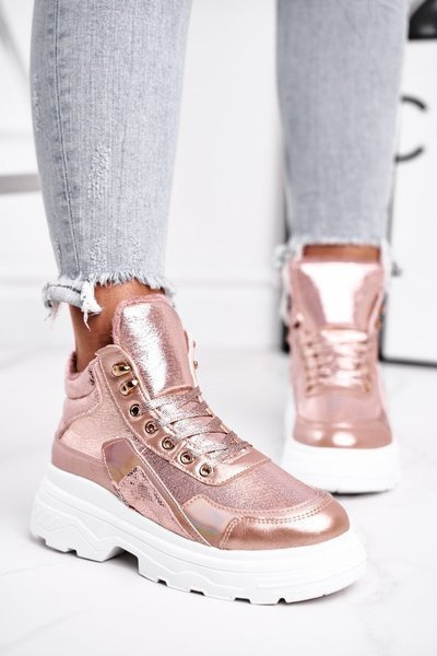 Chaussures de sport pour femmes Warm High Champage Davan