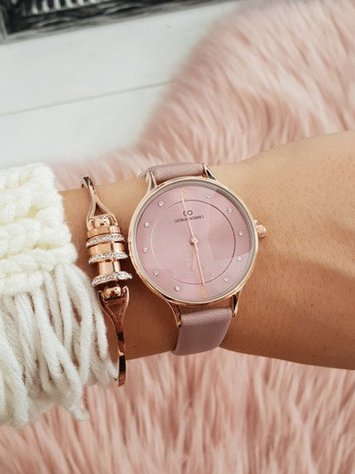 Women's Watch Giorgio și Dario Orgeno Dirty Pink