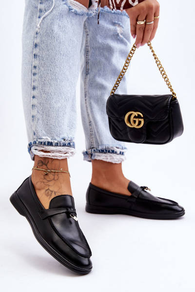Damen Klassische Mokassins Graue Cortez