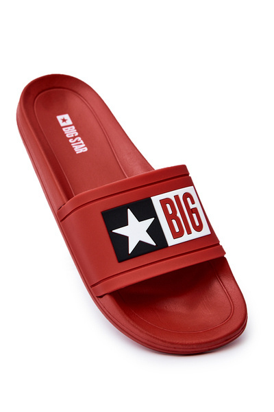 Férfi papucs Big Star DD174702 Piros