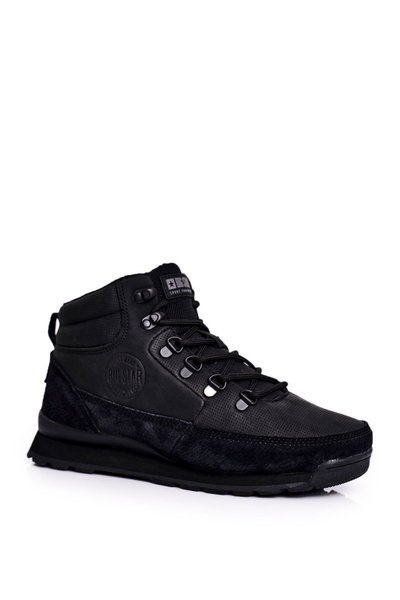 Chaussures de trekking pour femmes Big Star noires GG274615