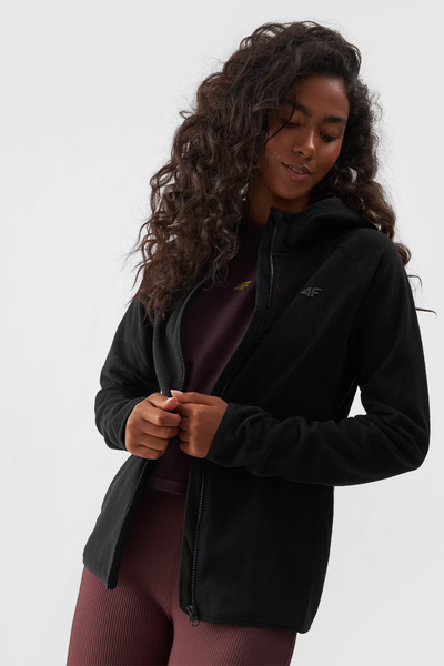 Sweat à capuche Polar Regular 4F pour Femme Noir 4FWMM00TFLEF291-20S