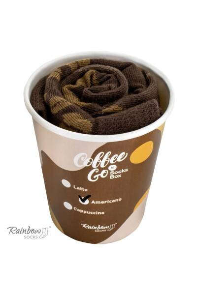 Rainbow Socks Kava-Espresso 1 pora