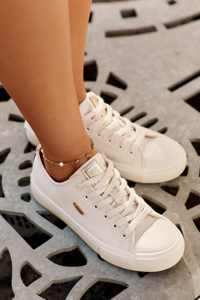 Damen Stoff Sneakers Big Star RR274768 Beige