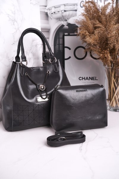 Elegante Damen-Kosmetiktasche MONNARI BAG5810-019 Grau