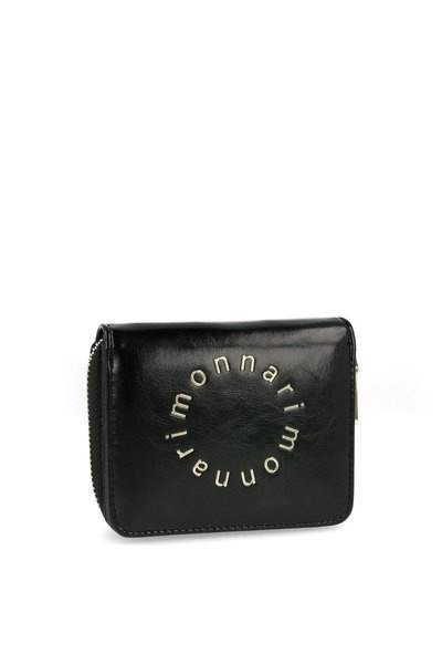 Damen Hufeisen Geldbörse MONNARI PUR0040-020 Schwarzer Glanz