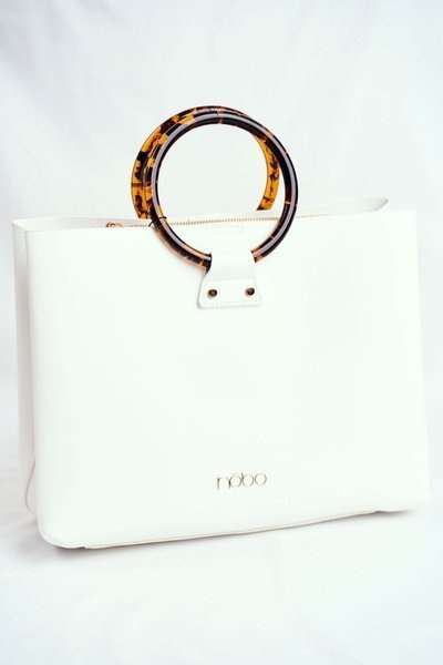 Geantă pentru femei NoBO WHITE NBAG-I4210-C000