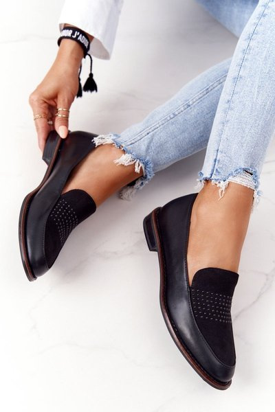 Mocassins Femme Sergio Leone PB255 Noir