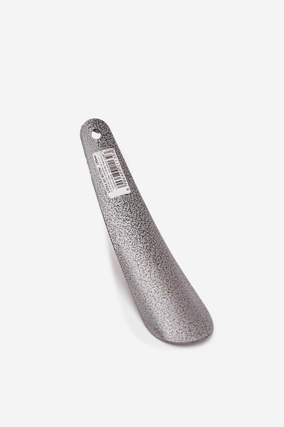 Coccine Metallischer Schuhanzieher 15 cm Silber