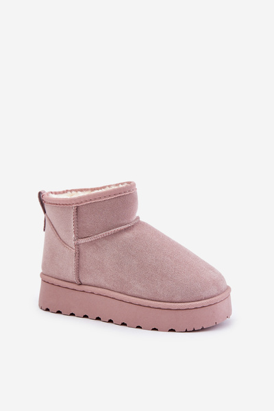 Bottes de neige isolées pour enfants rose Nallita
