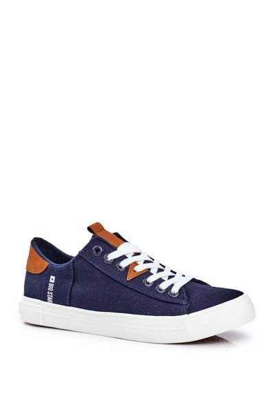Baskets Big Star pour hommes bleu marine FF174313