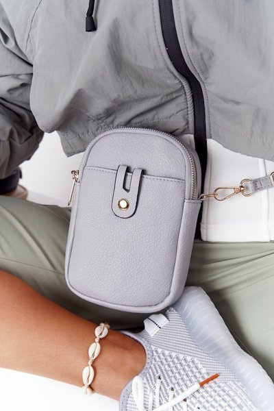 Women's Small Belt Sachet Amsterdam Grau
