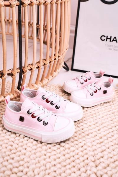 Children's Classic Low Sneakers BIG STAR HH374093 Pink