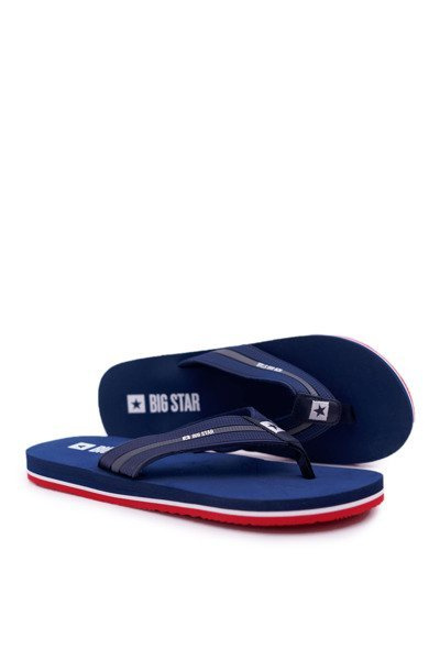 Herren Big Star Marineblaue Flip Flops DD174661