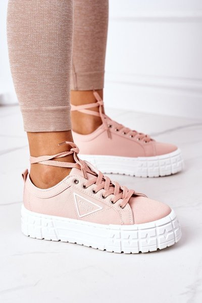 Női tornacipő Egy Platformon Pink Big City Life