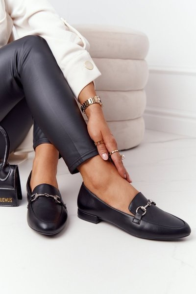 Women's Loafers Sergio Leone MK733 Black