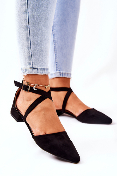 Niederhackige Pumps Schwarz Giovanna
