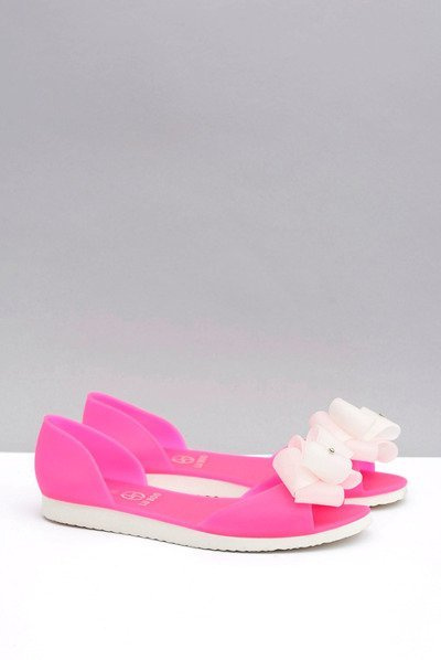 Lu Boo Rubber Balerina Coccine Neon Candy.