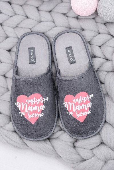 Pantoufles SOXO pour femmes, la meilleure maman du monde