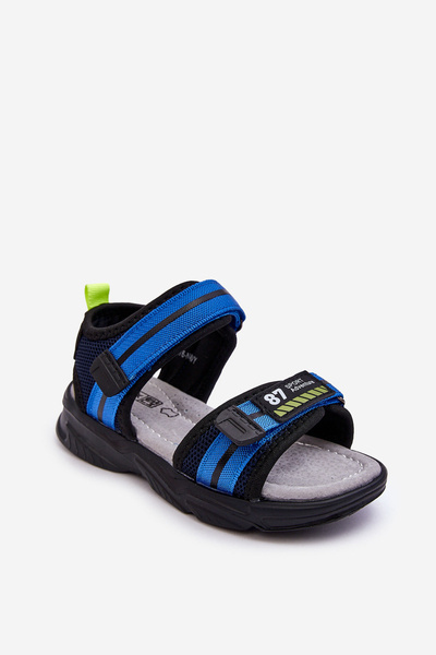 Sandale pentru copii Velcro ușoare Blue Brando