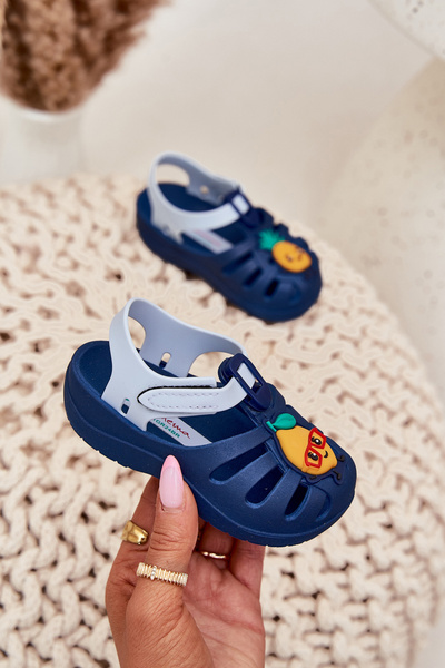Kinder Sandalen Mit Klettverschluss Früchte 83615 Ipanema