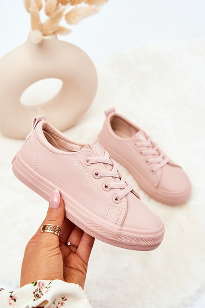 Baskets en cuir BIG STAR JJ374022 Nude