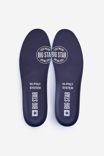 Talpbetét Cipők BIG STAR Memory Foam System 2 pár fekete