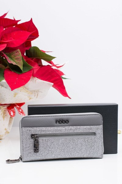 Portofel elegant de argint pentru femei nobo