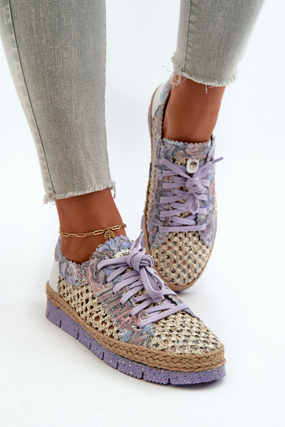 Damen Lederschuhe Maciejka 05897-05 Lila