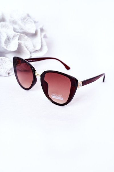 Women's Butterfly Sunglasses Brown Ombre