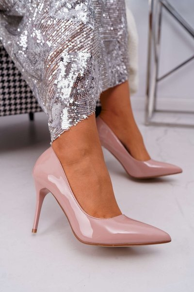 Femei Lu Boo Stilettos a arătat oglindit roz Lanthe