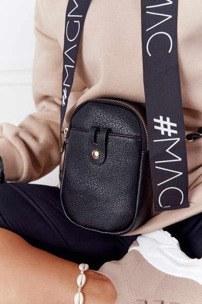 Kleine Gürteltasche Amsterdam Schwarz