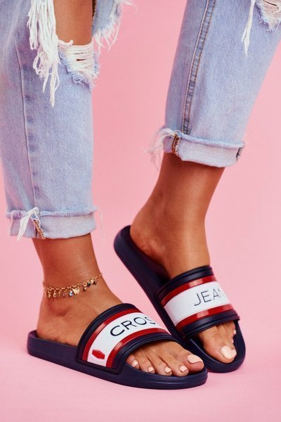 Cross Jeans Damen Flip Flops Marineblau FF2R4160C