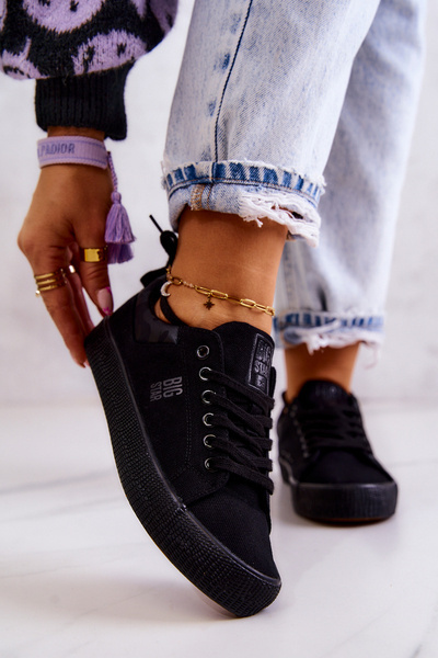 Women's Low Sneakers Big Star JJ274563 Black