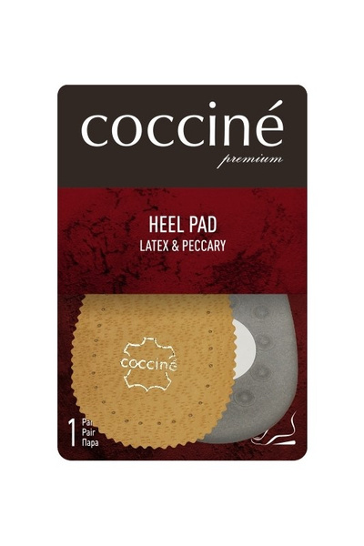 Coccine Latex Peccary Beige Heel Heels