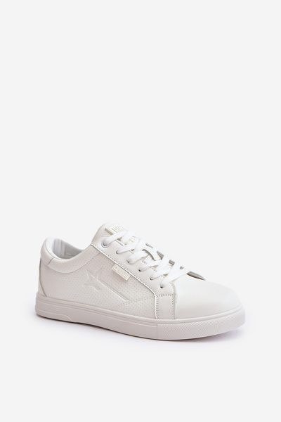 Adidași Bărbați Din Piele Eco Big Star OO174020 Albi